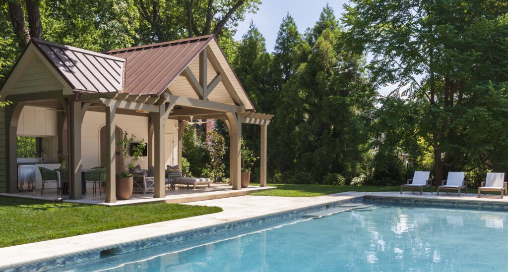 Open-Air Pavilion with Seamless Indoor–Outdoor Flow