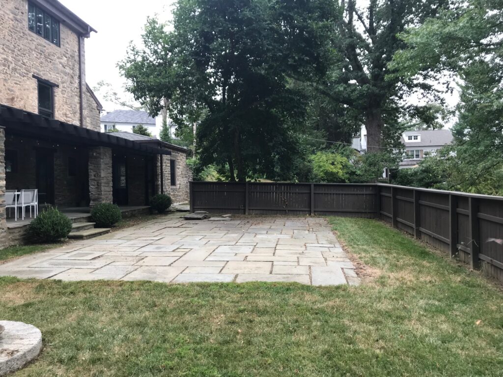 Side Courtyard Redesign Blending Heritage and Garden Simplicity